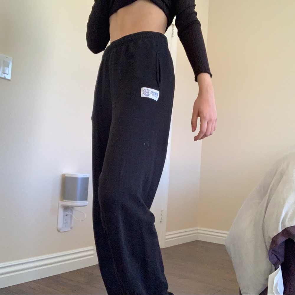 Pink sweatpants